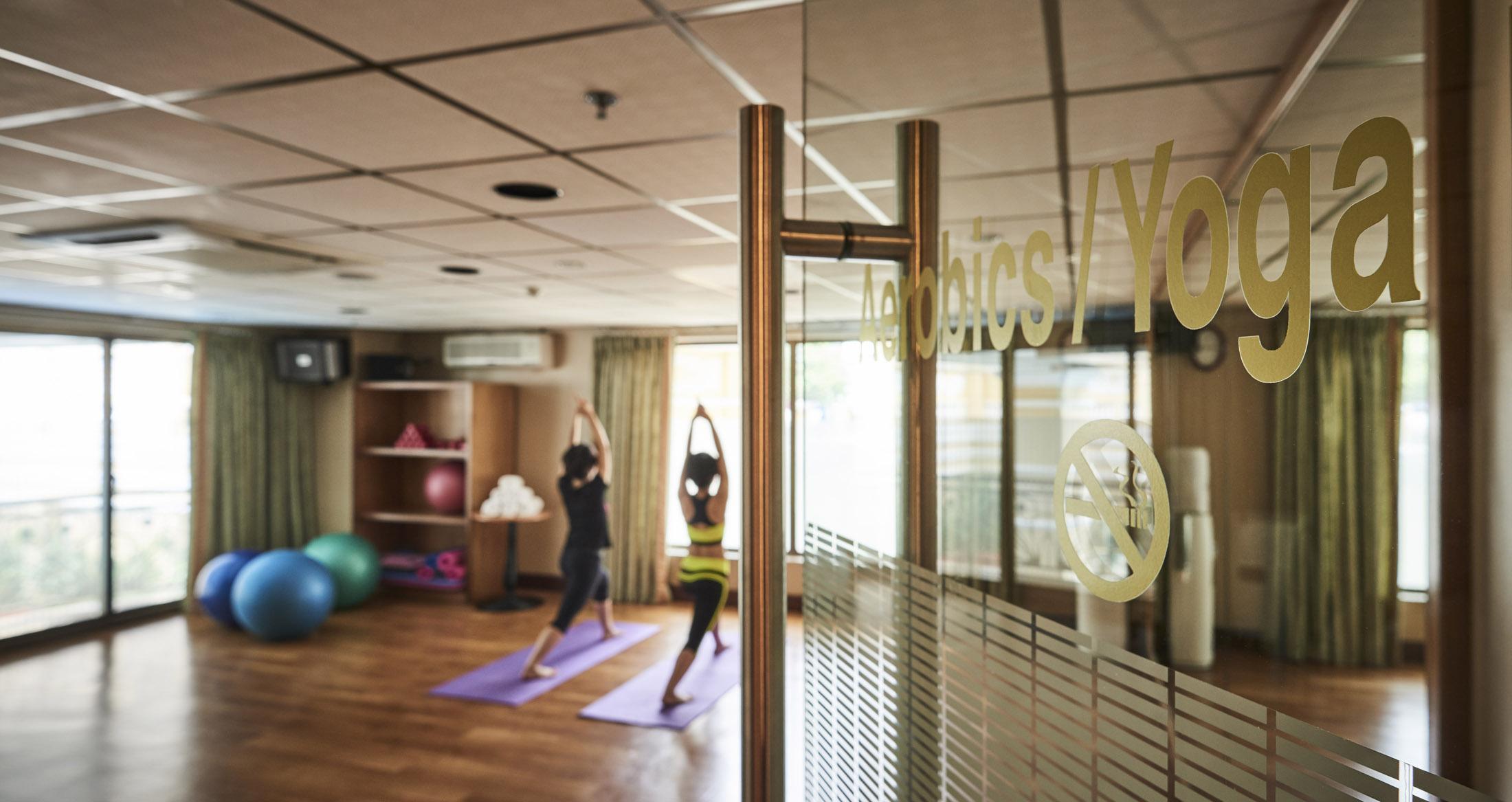 Sherwood Residence Ho Si Minh-város Kültér fotó The Yoga Room