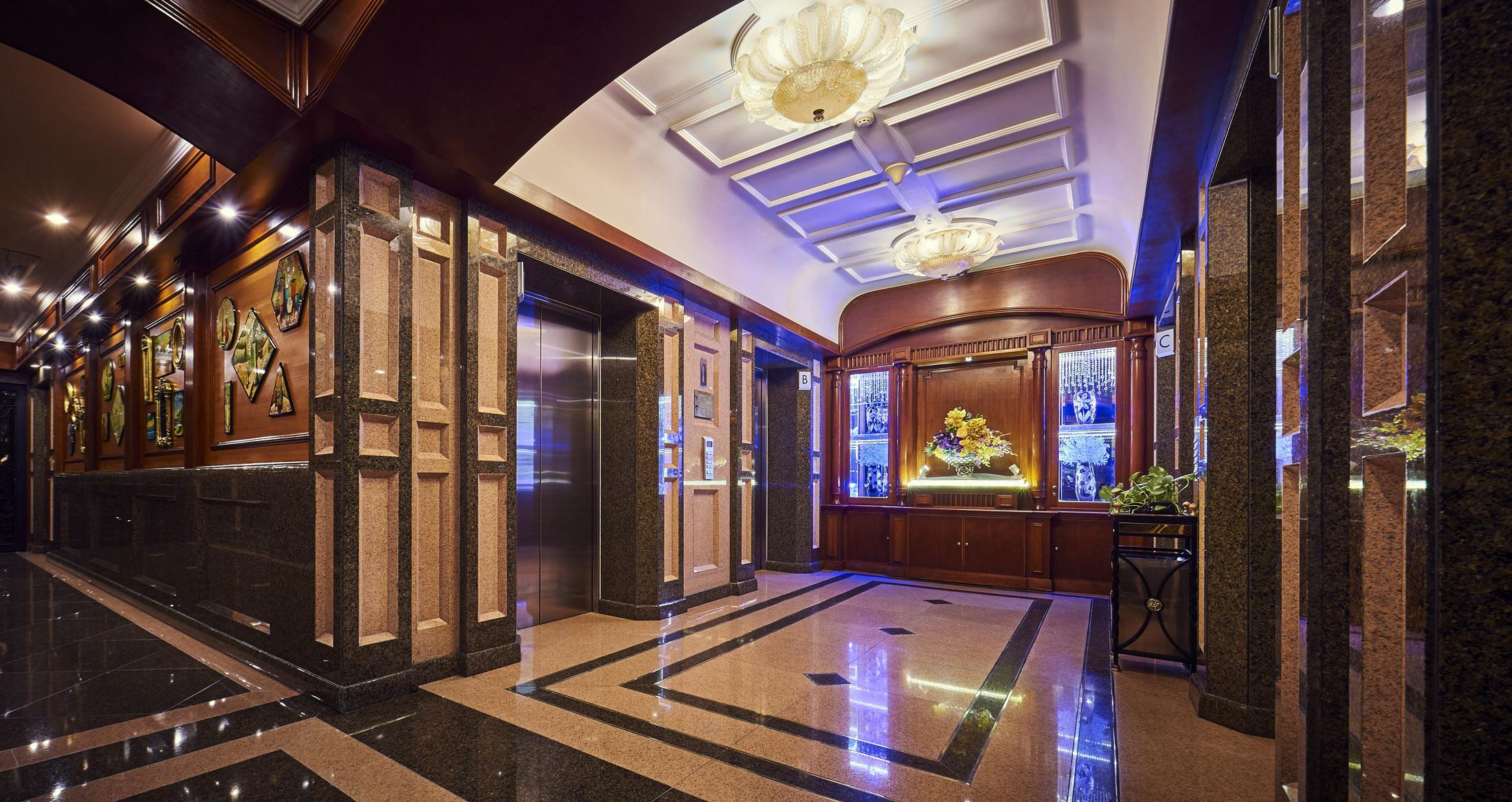 Sherwood Residence Ho Si Minh-város Kültér fotó Lobby