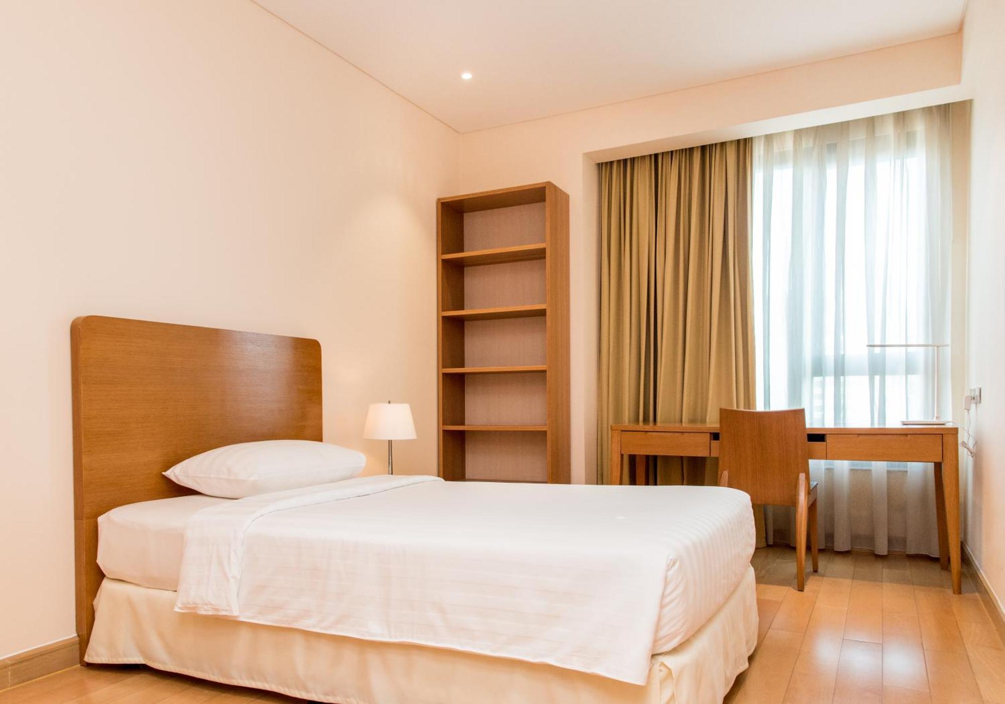 Sherwood Residence Ho Si Minh-város Kültér fotó A single room at the residence halls