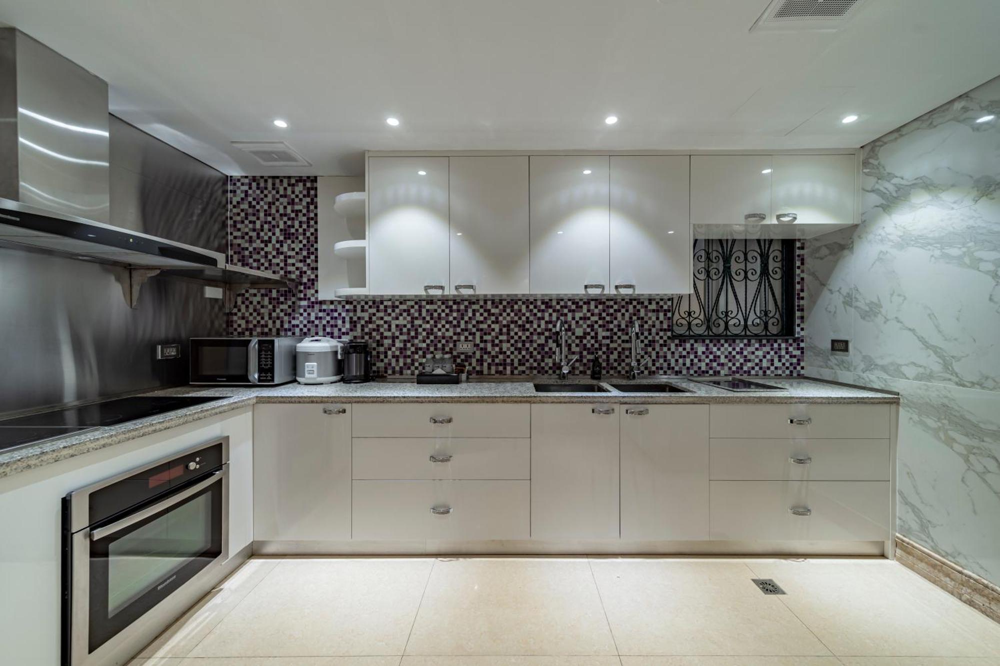 Sherwood Residence Ho Si Minh-város Kültér fotó A modern kitchen